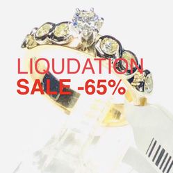 Engagement Ring/Anniversary Diamond Ring Natural Diamonds 💎 MOTHERS DAY SALE-65% APPRAISAL IS FROM WHEN GOLD WAS $2000 NOW ITS OVER $4500