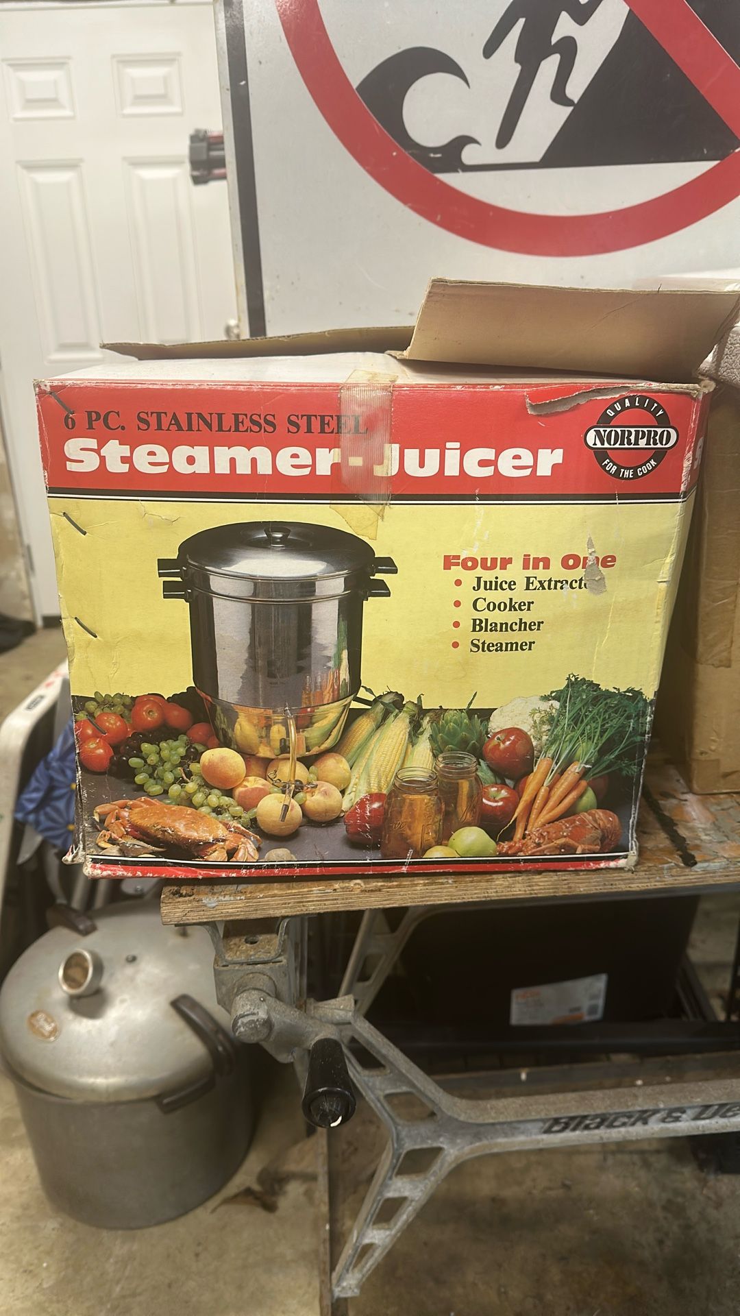 Juicer/steamer/cooker/blancher