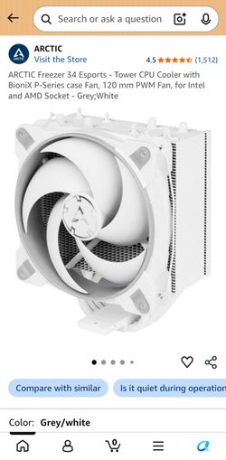 ARCTIC Freezer 34 Esports - Tower CPU Cooler