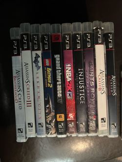 PS3 game lot