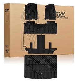 Floor Mats and Cargo Liner for Chevy Suburban, Escalade ESV , Yukon XL,