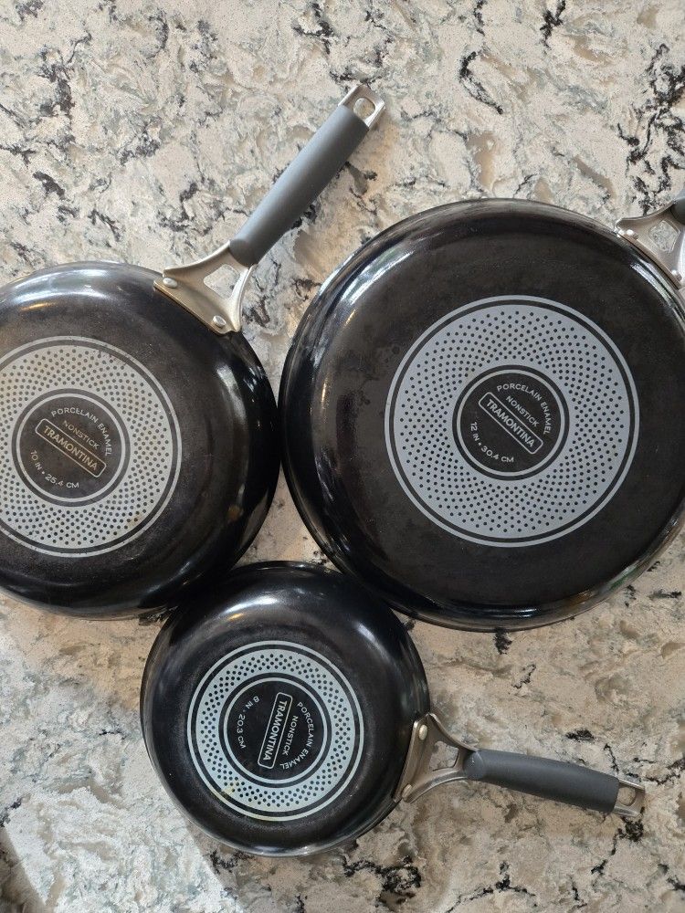 Tramontina 3 Piece Skillet Set