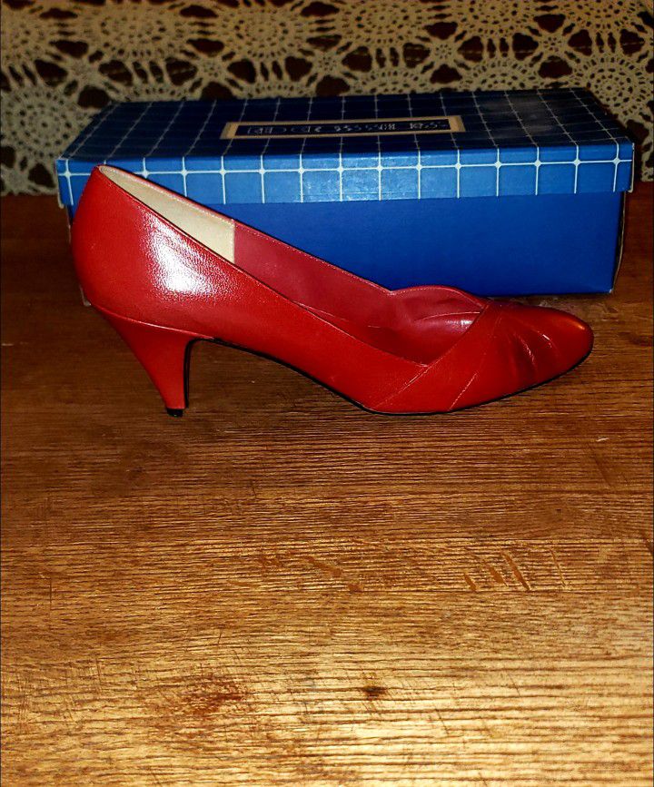 Vintage Red Cross Shoes 