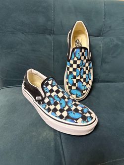 Vans Classic Slip-On Checkerboard Butterfly Sneakers