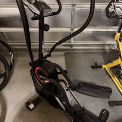 Sunny Fitness Cardio Climber Stepping Elliptical Exercise Machine