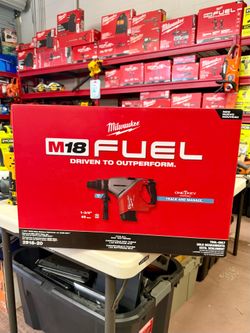 Milwaukee M18 FUEL 18V Lithium-Ion Brushless Cordless 1-3/4 in. SDS-Max Rotary Hammer (Tool-Only)