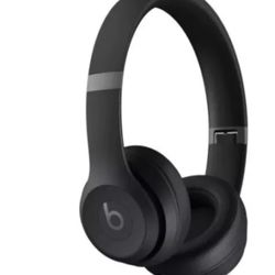 Beats - Solo 4 True Wireless On-Ear Headphones - Matte Black