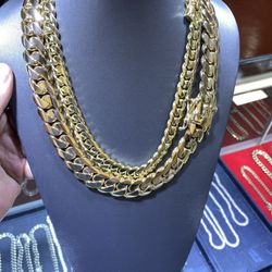 14k Gold Over Silver 999 