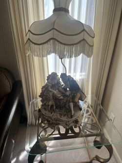 Vintage Italian Table Lamp ceramic