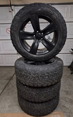 Rims and Tires 20inch 5x127