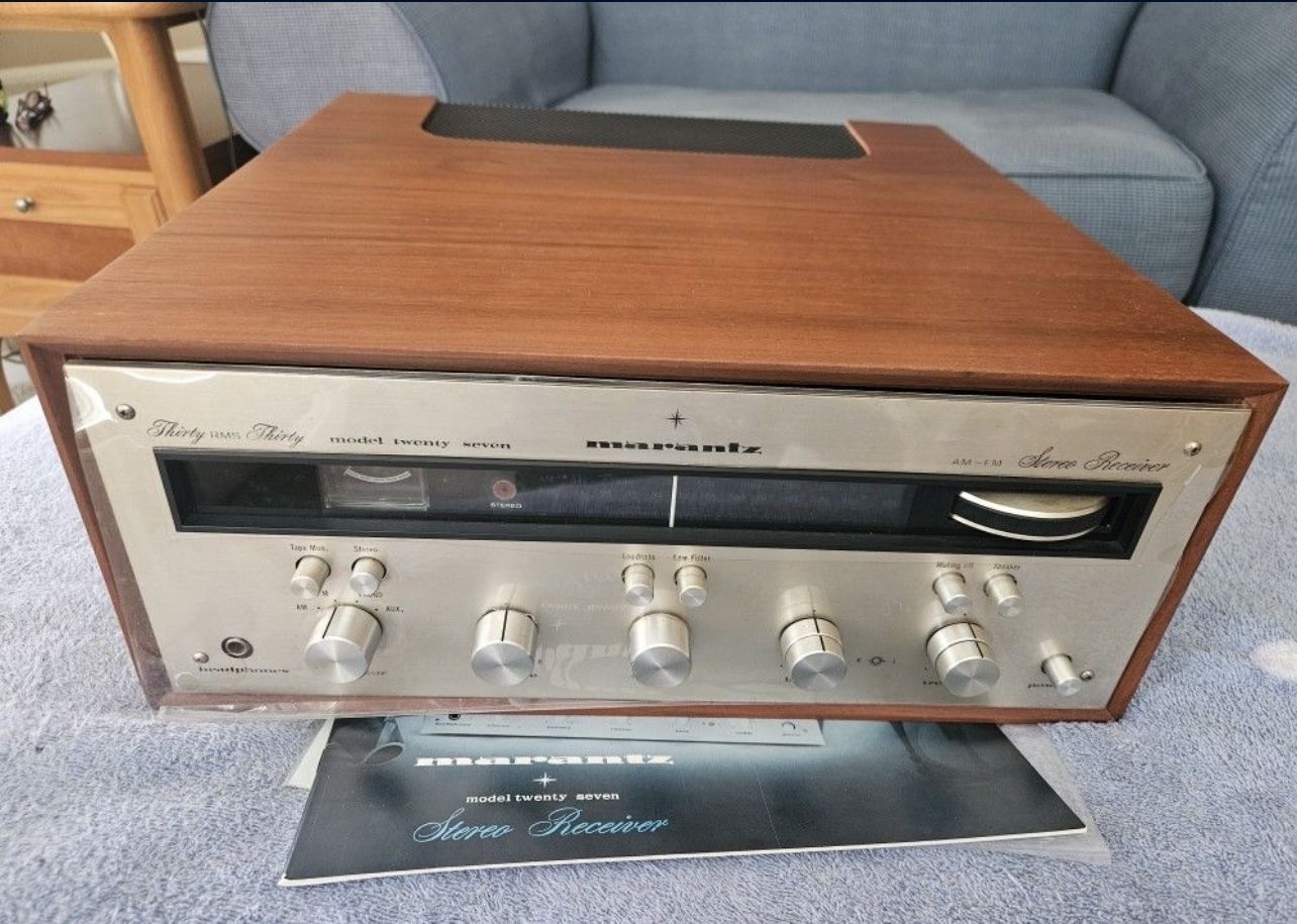 Marantz Model 27 Mint Original Box And Manuals