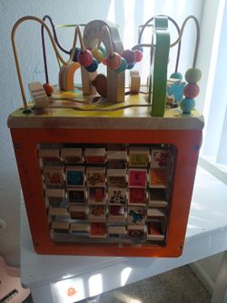 Battalion wooden Activity Cube