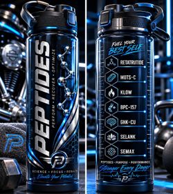 Peptides Water Bottle