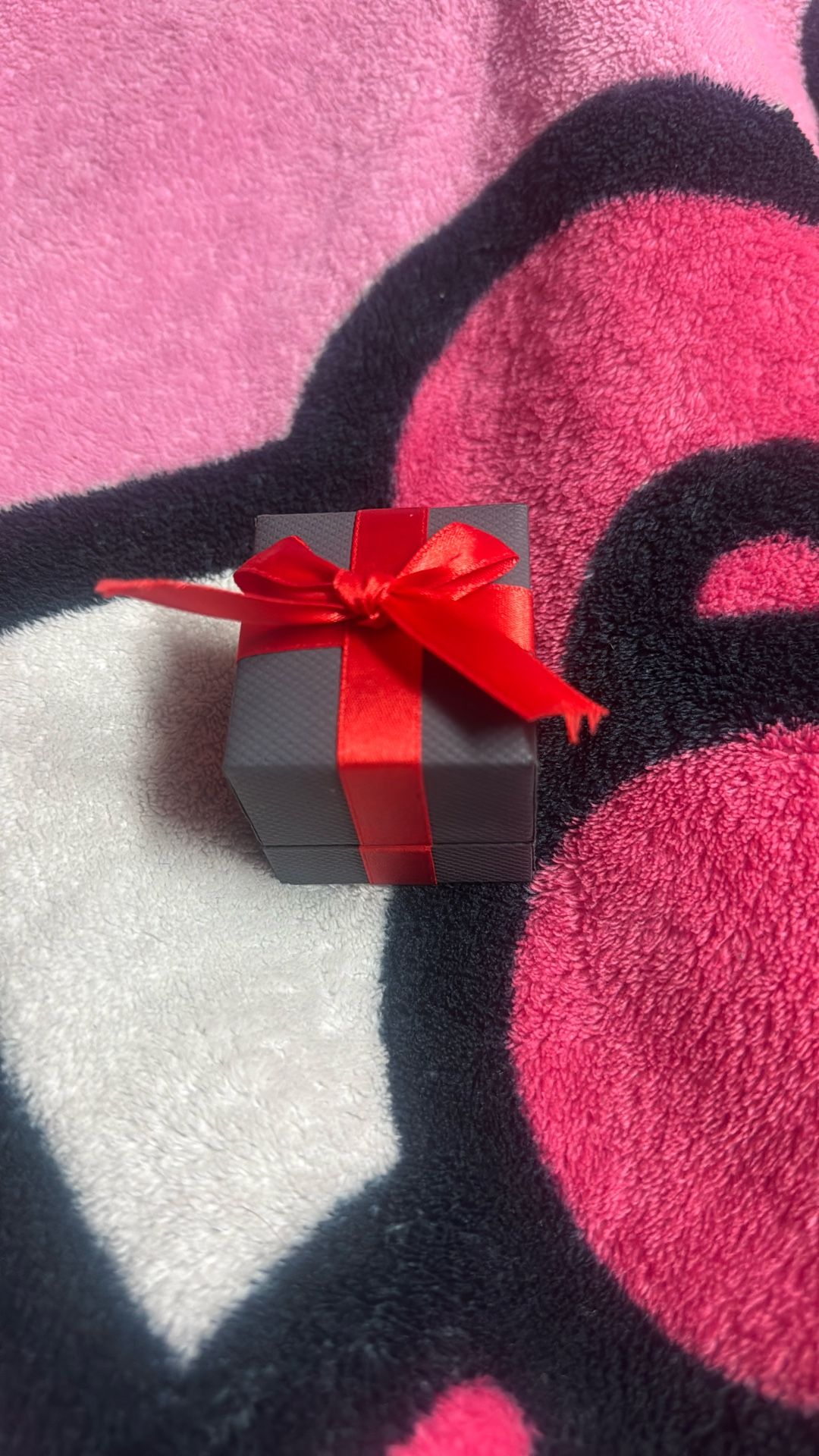 champagne with sapphire 14k rose gold plated size 7 ring