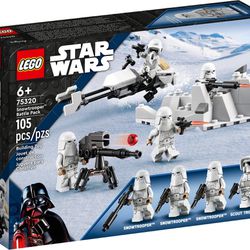 Lego Star Wars Set - 75320 Snow trooper Battle Pack *New*