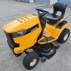 Cub Cadet XT1 riding lawn mower.  18hp kohler engine,  42" deck and auto transmission.  Delivery available.  Runs good.