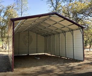 Vertical Roof , 3 Sides Closed