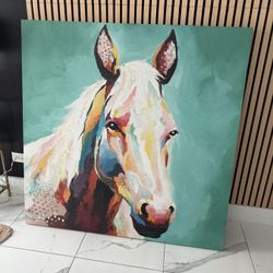 Beautiful canvas of a horse for sale