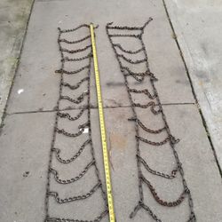 Snow tire chains