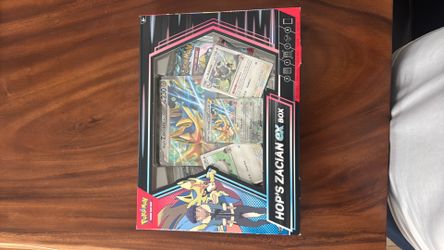 Pokemon Hop’s Zacian Ex Box