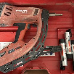 HILTI GX 3 GAS-ACTUATED FASTENING TOOL