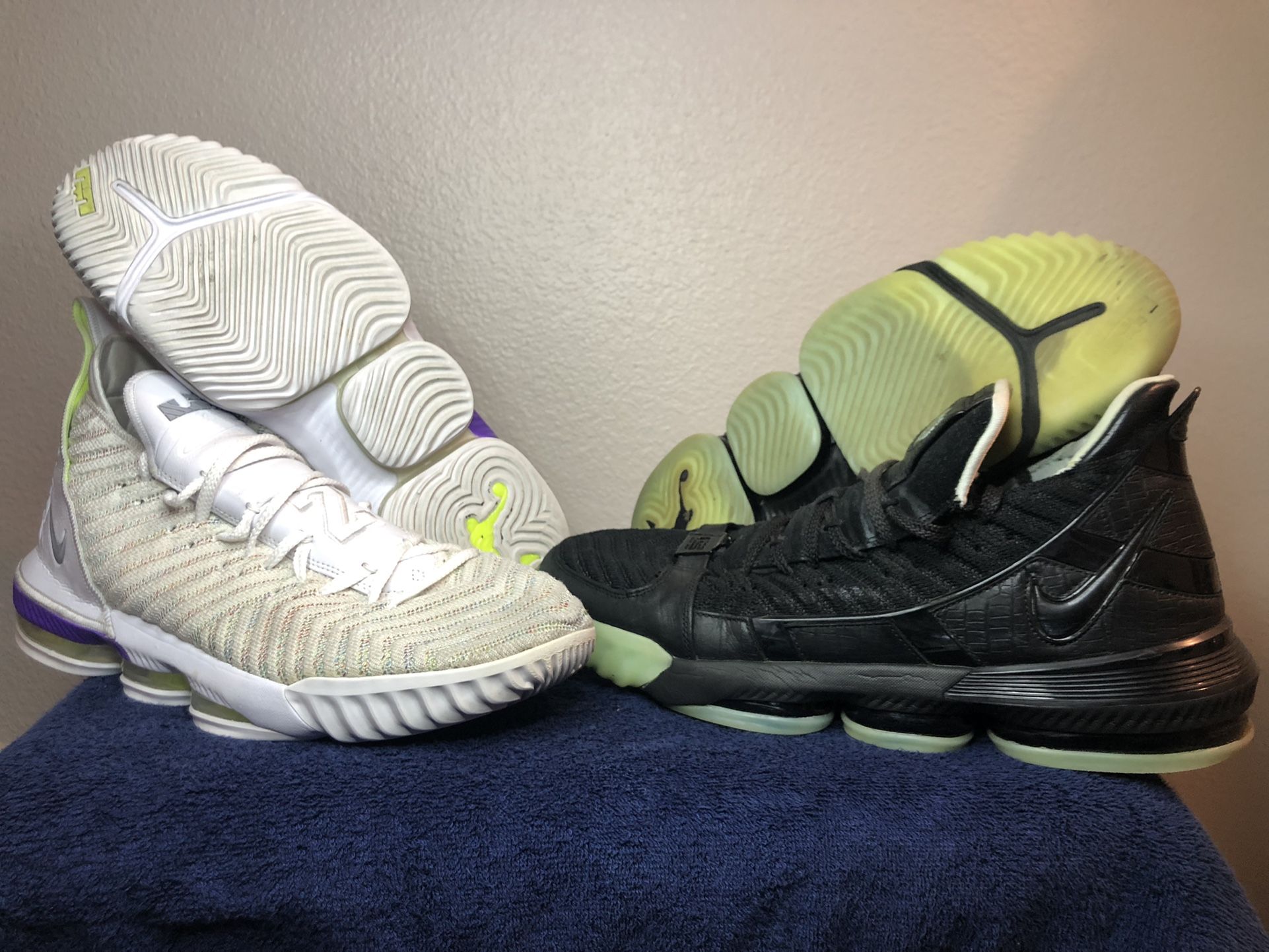 Lot of Nike Lebron 16 XVI EP 'Buzz Lightyear'/Glow in the Dark Men