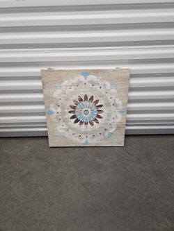 Sunburst Neutral (Mandala)" by Danhui Nai 