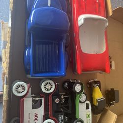 Box of Auto Toys 