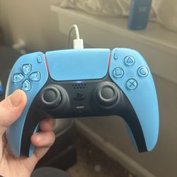 Brand new ps5 controller starlight blue