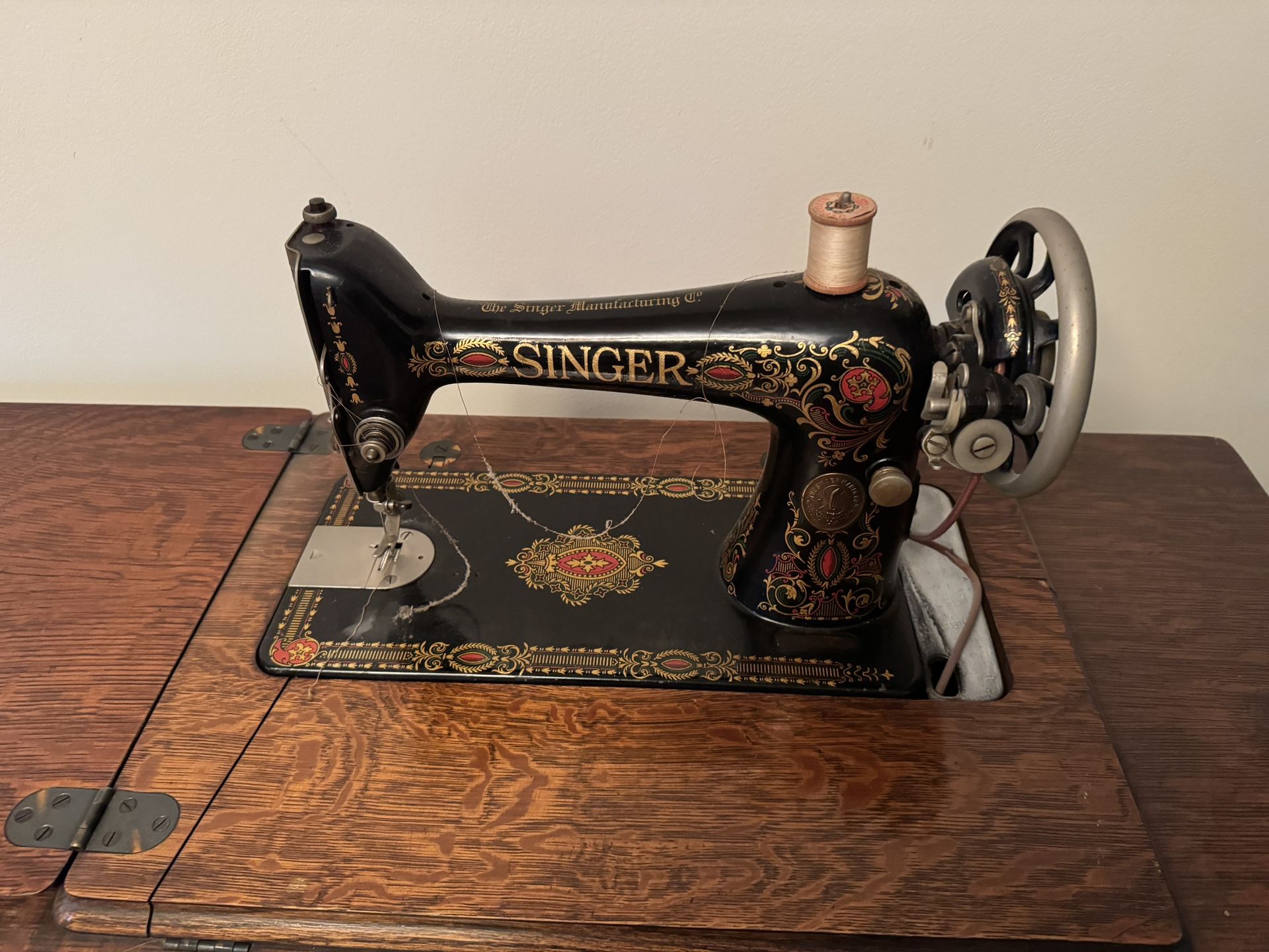 Antique Singer Model 66 Sewing Machine