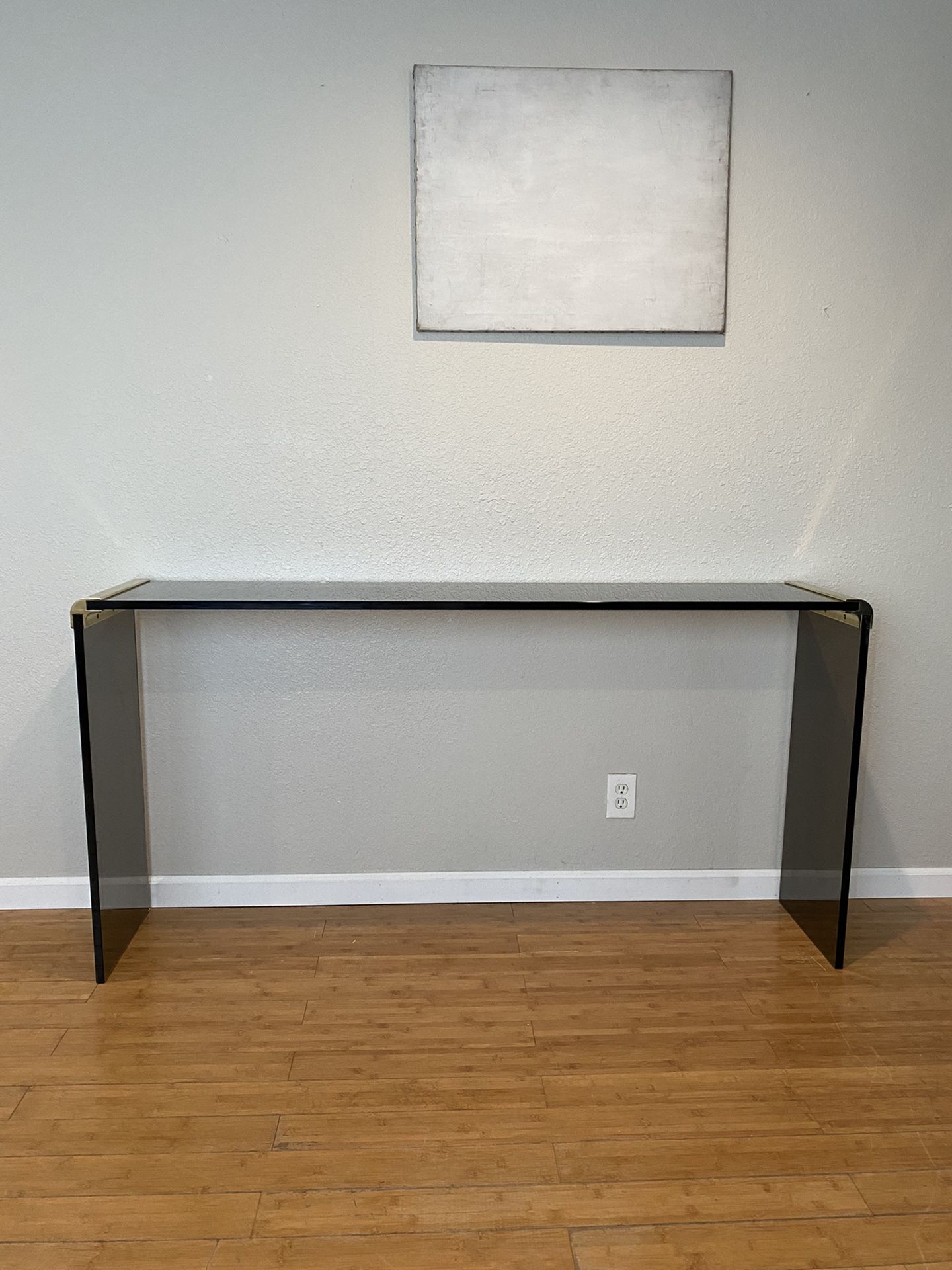 Tempered Glass Console Table