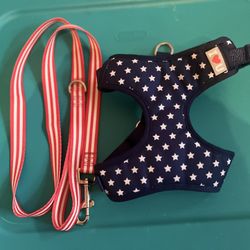 New  Pet Harness And Leash Size Medium 