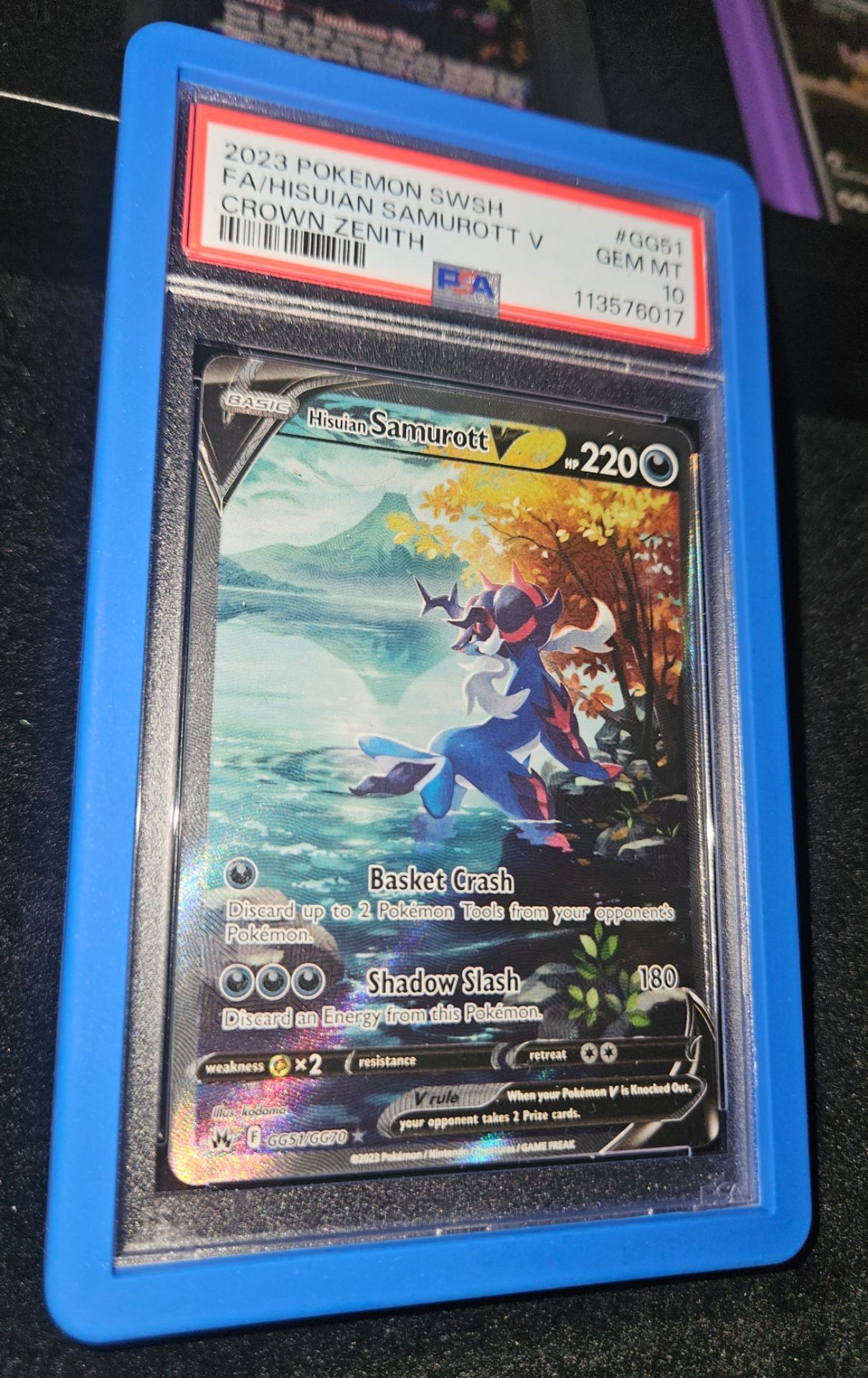 Pokémon TCG PSA 10 - Samurott V