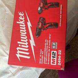 Milwaukee M12 2 Tool Combo Kit