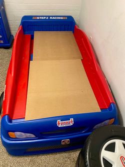 Toddler to Twin Race Car Bed