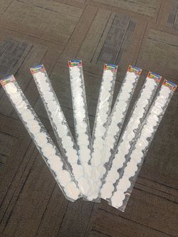 Classroom Borders White Cloud Design