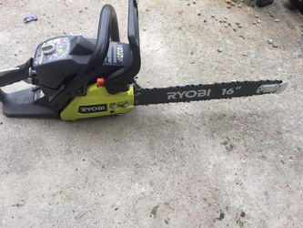 Ryobi 16" 37cc chain saw w/ case (have a few available)