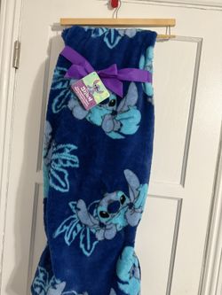 stitch faux fur blanket