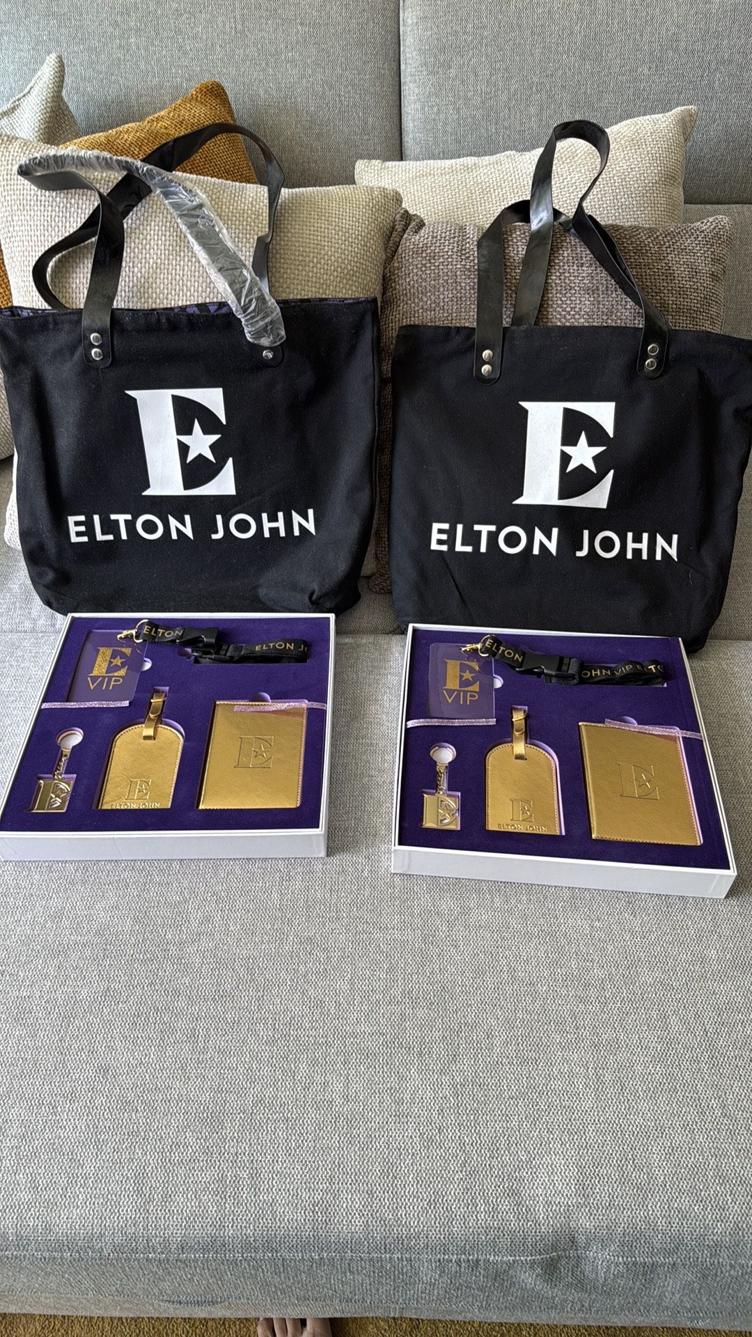 Elton John Farewell Tour tote Bag