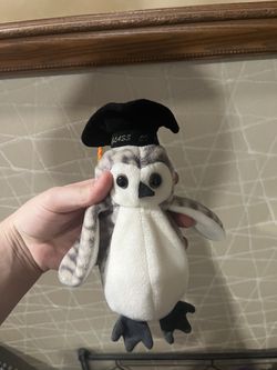 1999 Wiser Beanie Baby graduation owl