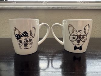 Frenchie Coffee Mug Set