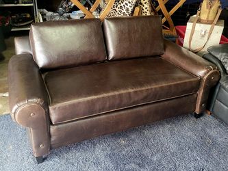 Leather sofa, love seat, chairs oh my!