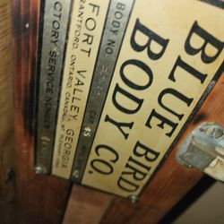 1969 Gmc Blue bird greyhound bus