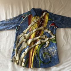VINTAGE 2000’s Christian Audigier dress shirt