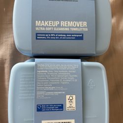 Neutrogena makeup remover tub.