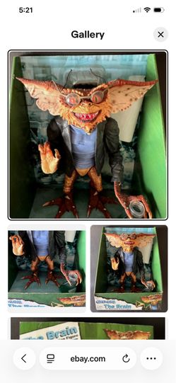 New - Gremlins “THE BRAIN” 12” action figure