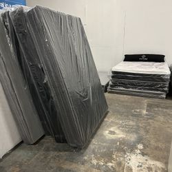 Boxsprings  Queen size, New in pastic, Free Delivery