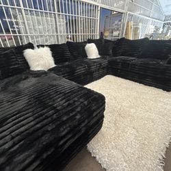 Brand New Super Comfy Corduroy Sectional 