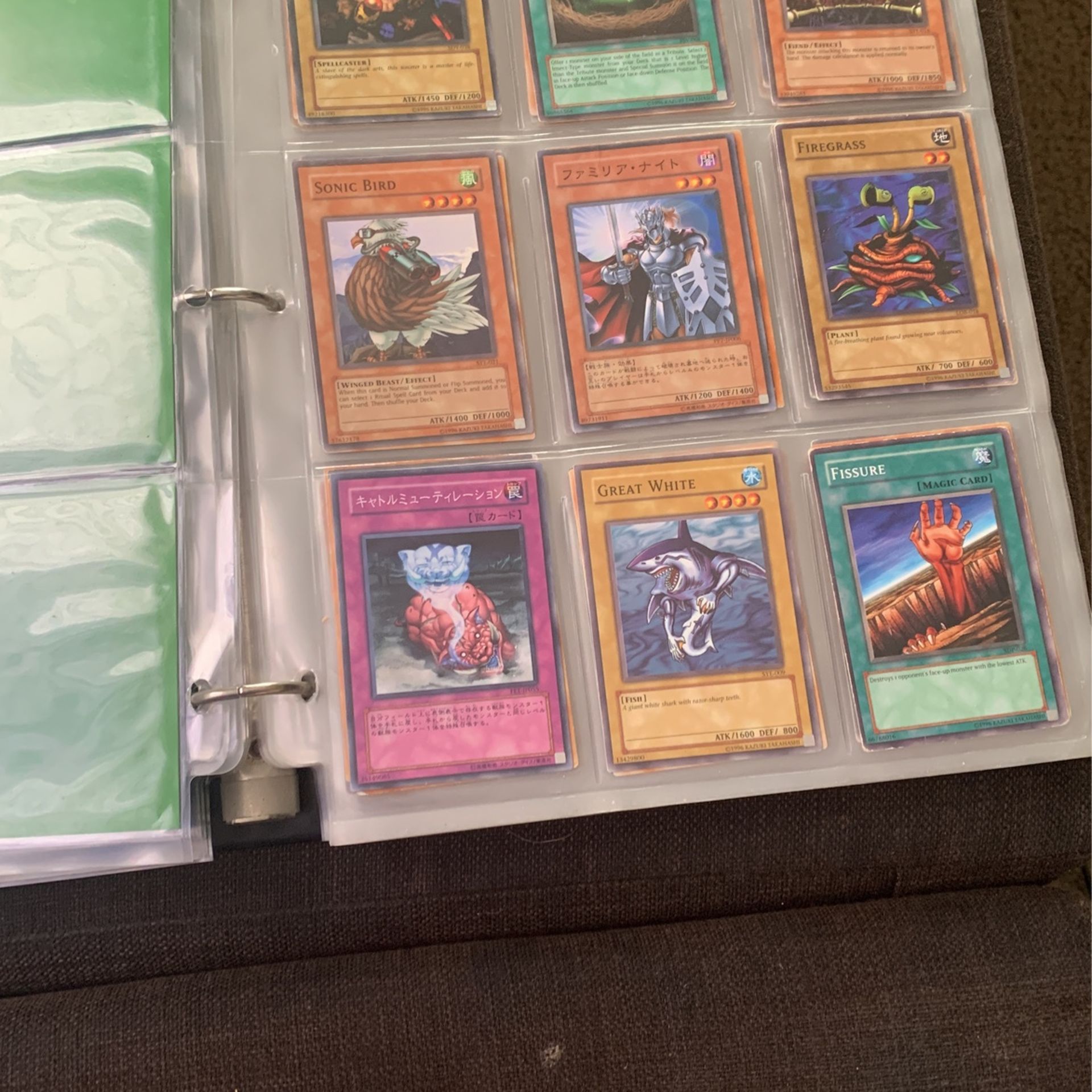 Binder Of Yu Gi Oh Cards Binder Of Yu Gi Oh Cards