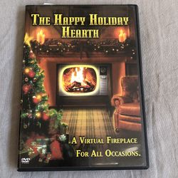 Happy Holiday Hearth DVD 2002 Virtual Fireplace Christmas Music Tested Works (Silver Lake)